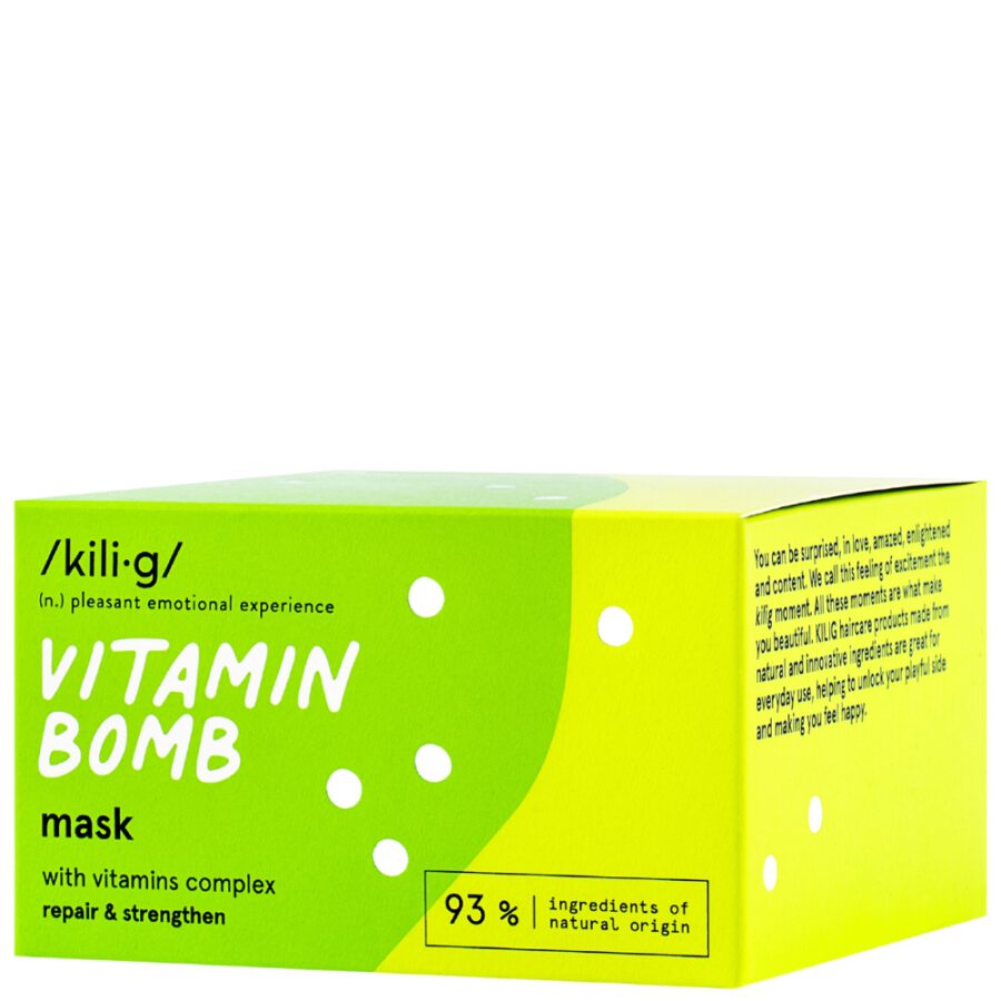 VITAMIN BOMB plaukus stiprinanti kaukė su vitaminų kompleksu 200 ml - Image 2